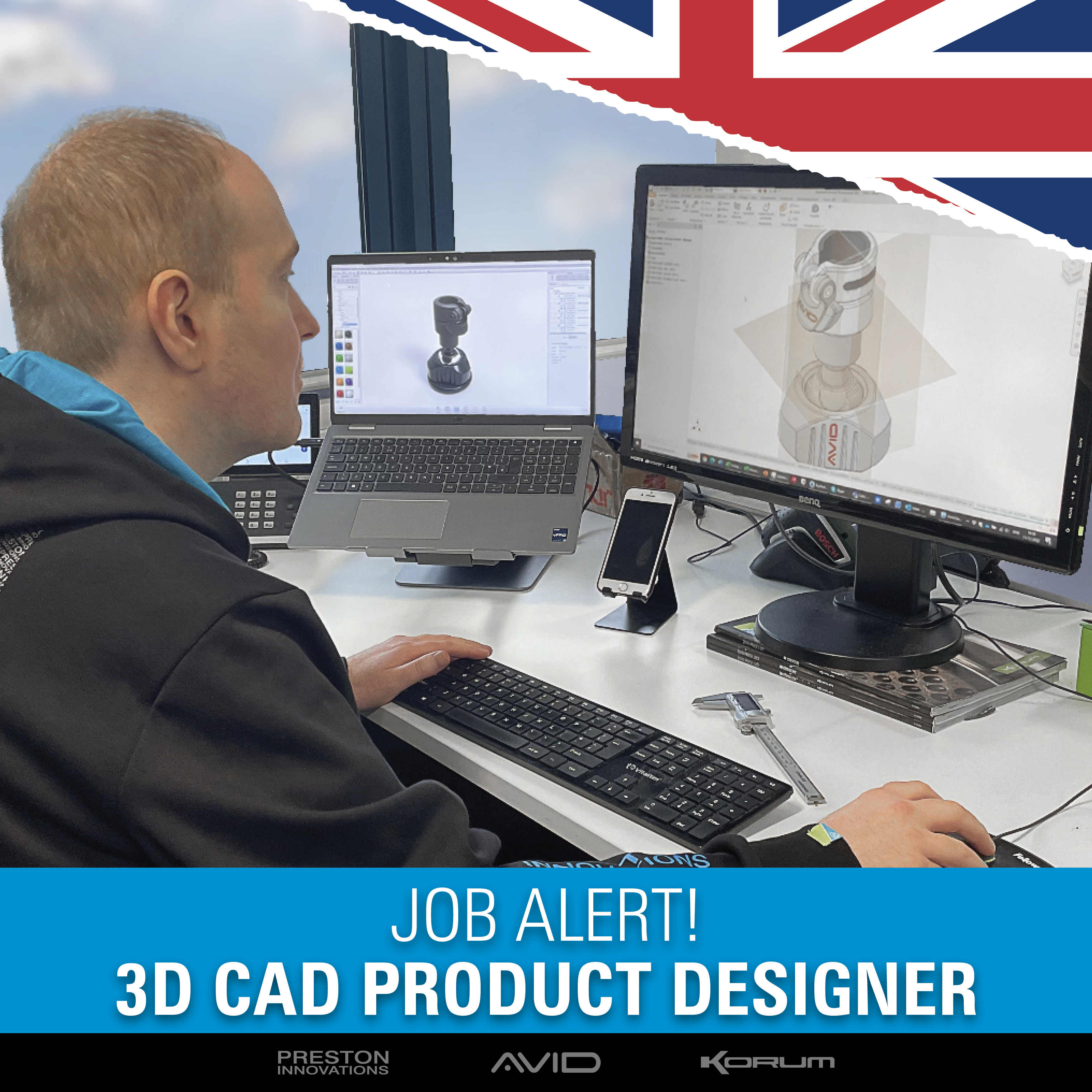 3D CAD Product Designer Thumbnail