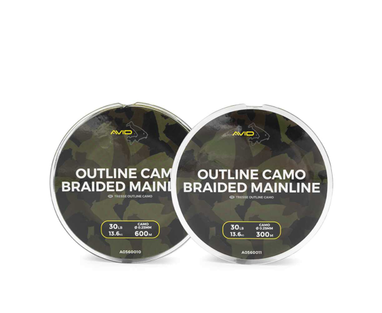 Outline Camo Braided Mainline 30lb/13.6kg